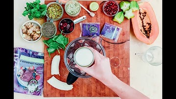 SAMBAZON Açaí | How To Make an Açaí Clean and Green Smoothie