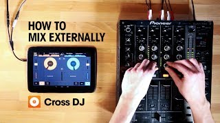 How to mix externally with Cross DJ for Android screenshot 1
