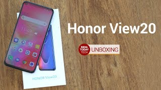 Honor View20 Unboxing and First Impressions | India Today Tech