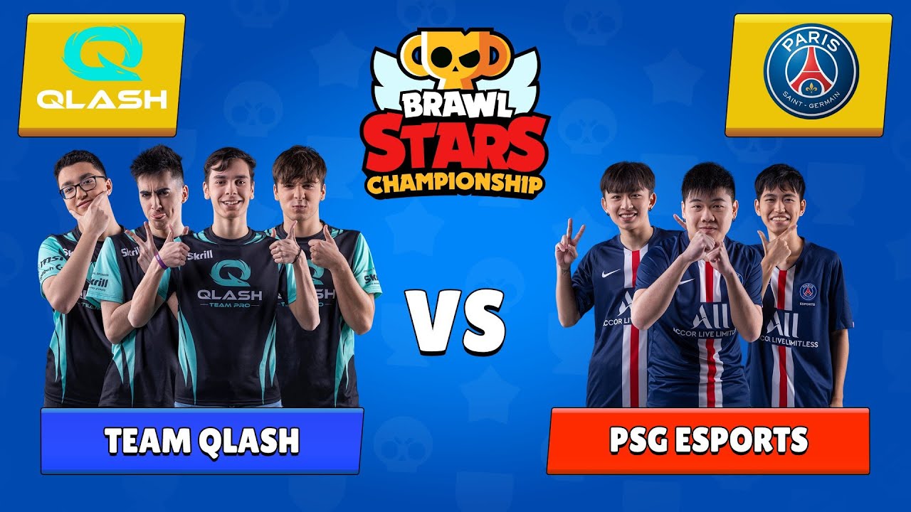 QLASH VS PSG 1ST EVER BRAWL STARS 2020 WORLD CHAMPIONS (MARCH) WARNING* INSANE GAMES