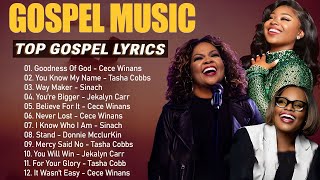 Goodness Of God || 150 Black Gospel Songs || Most Powerful Gospel Songs All Time Collection