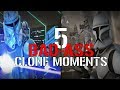 5 MOST BAD-ASS CLONE TROOPER MOMENTS