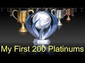 First 200 Platinums Trophy List/Stats Review