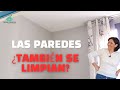 Cómo limpio las paredes, incluyendo RAYONES