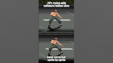 Openbor - Sprite resize project #openbor #sprite #resize