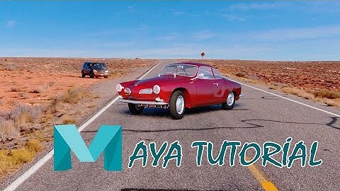 AUTODESK MAYA 2019 REDSHİFT TUTORİAL #vfx2019 #vfx #maya2019 #redshift car 2020