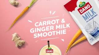 How To Make A Carrot Ginger Milk Smoothie