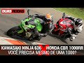 COMPARATIVO | KAWASAKI NINJA ZX-6R x HONDA CBR 1000RR