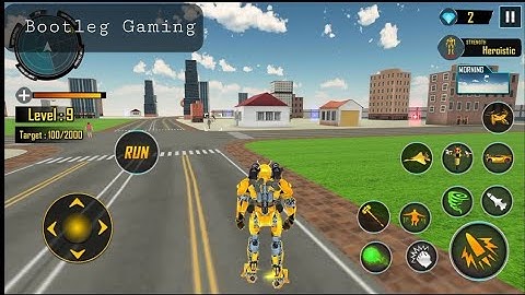 Bee Robot Car Game Robot Game - Android Gameplay #5