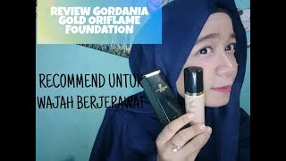 REVIEW FOUNDATION ORIFLAME GIORDANI GOLD