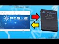 2022 how to transfer ps2 saves tofrom a real memory card  quick easy ps2maxxps