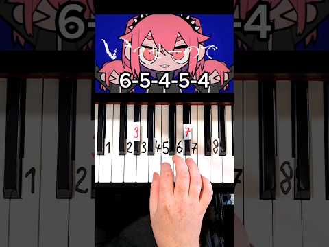 Konton Boogie 混沌ブギ Piano Tutorial Shorts 