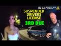 Busted for 3rd DUI and Driving with Suspended License - Clearwater, Florida - April 21, 2025