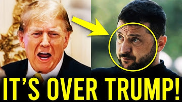 FURIOUS Zelenskyy CHECKMATES Trump after PLOT UNCOVERED