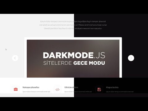 Web Sitesine Karanlık Modu (Dark Mode) Nasıl Eklenir?