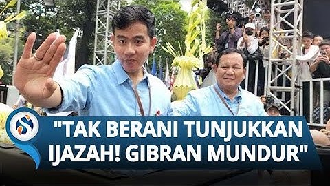 GEGER! Isu Ijazah Gibran Kembali Memanas, Dinilai Tak Berani Buktikan Diri hingga Disarankan Mundur