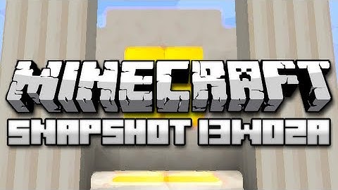 Minecraft: Exploding Minecarts, Quartz Blocks, and More! (Snapshot 13w02a)