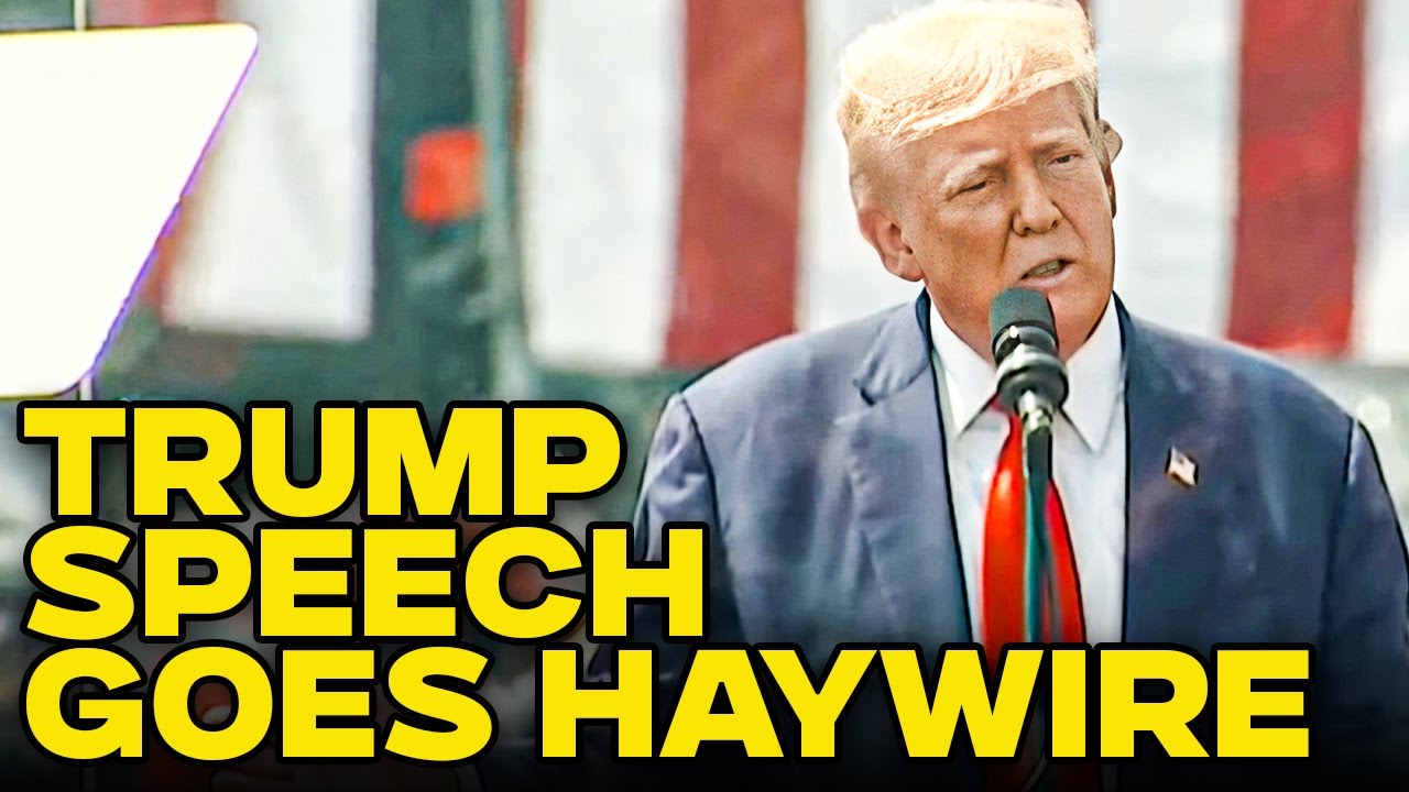 Fox News Forced To Cut From Trump’s Incoherent Speech When He Mentions Rigged Elections