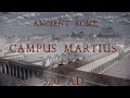 Campus Martius 3D reconstruction. "HISTORY IN 3D" - ROME 320 AD