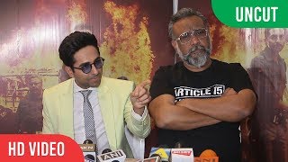 Uncut - Special Event Of Article 15 Ayushmann Khurrana And Anubhav Sinha