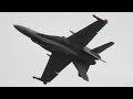 RIAT 2018 F/A-18 Solo Finnish Air Force