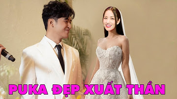 Puka thử chiếc váy cưới 10 tỷ, Gin Tuấn Kiệt say mê không lối thoát