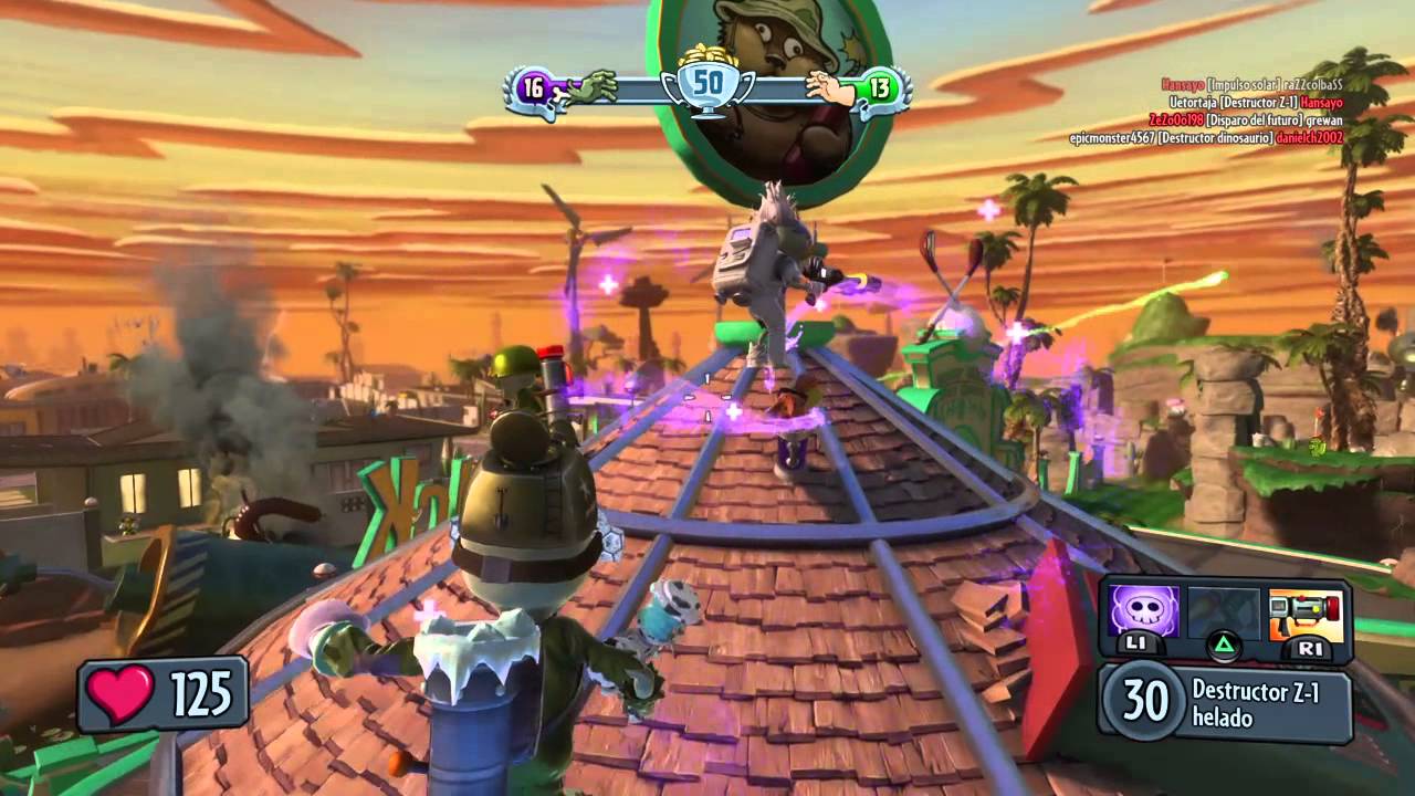 Plants vs Zombies Garden Warfare | El soldado de hielo - YouTube