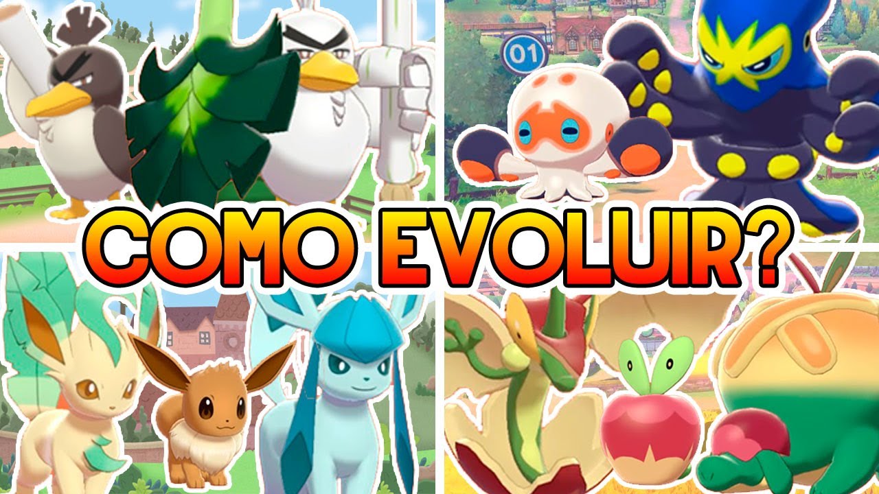 Pokémon Sword and Shield: Como obter todas as evoluções de Eevee! -  Millenium