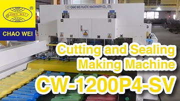 4 Lines Plastic T-shirt Bag Making Machine - CHAO WEI