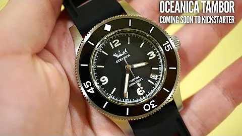 OCEANICA TAMBOR 300M Dive Watch - First Look - Best Dive Watch Under $200?