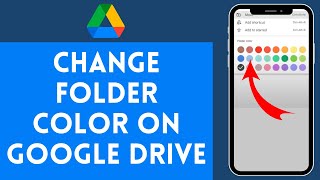 How to Change Folder Color on Google Drive | Customize Your Google Drive Organization 2024
