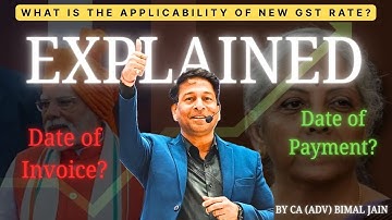 Wat is de toepasbaarheid van het nieuwe GST-tarief? (Factuurdatum versus betalingsdatum)? - Uitge...