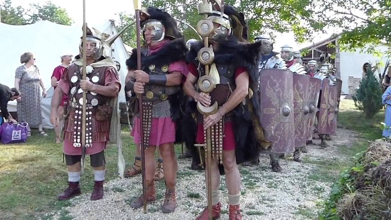 Römerfest 2016: Die Legio I Italica - YouTube