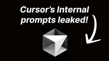 Leaked internal prompts shows how Cursor really works (FYI Yelling  At Cursor Helps)