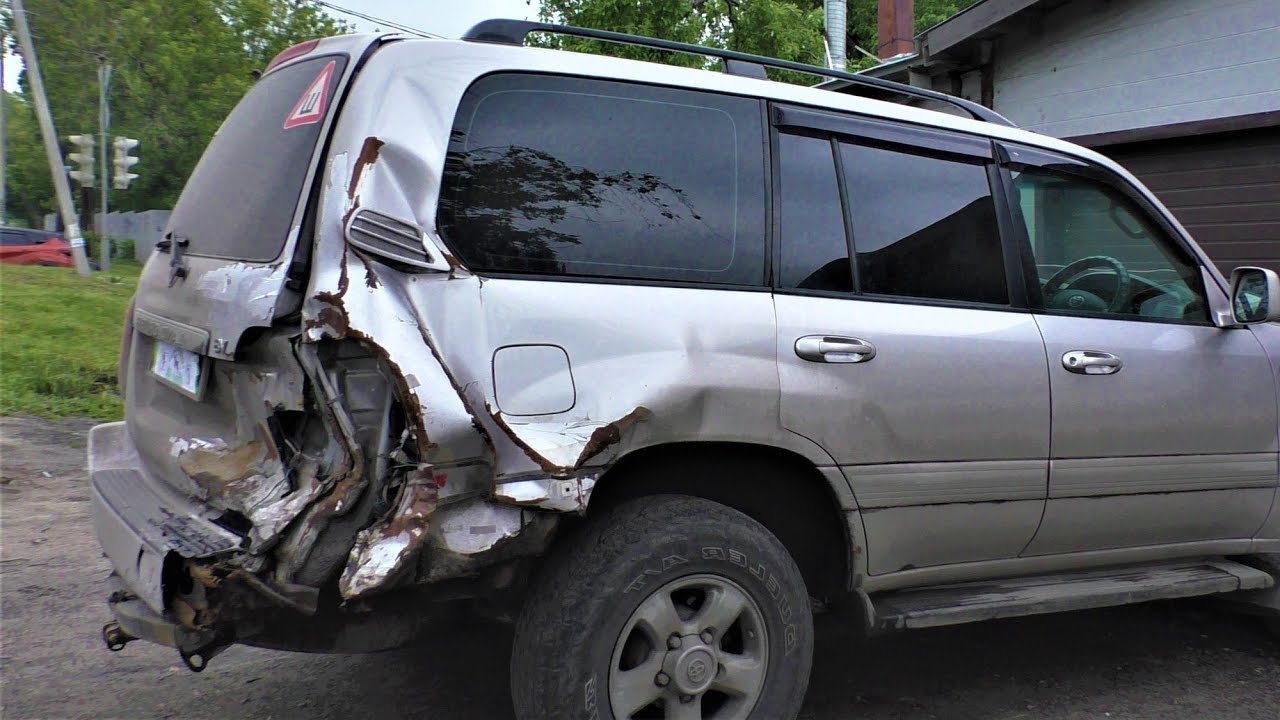 ⁣Toyota Land cruiser ремонт кузова Auto body repair.