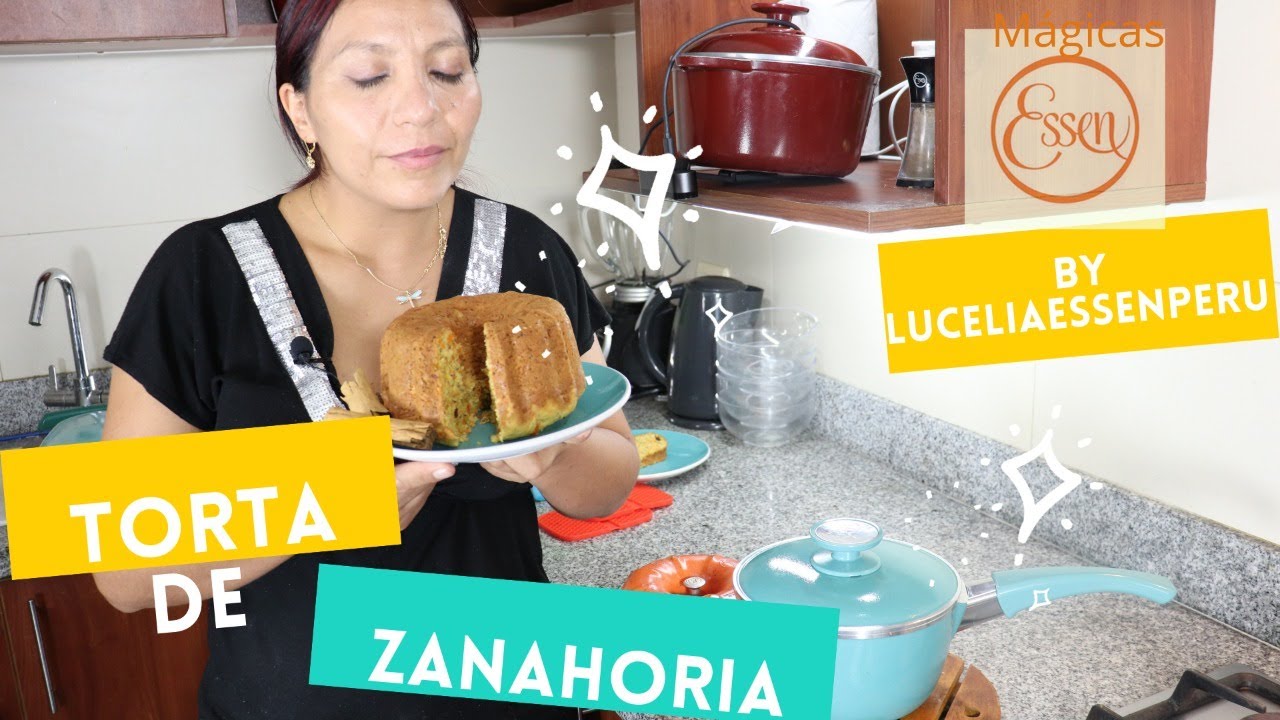 TORTA DE ZANAHORIA EN CACEROLA ESSEN