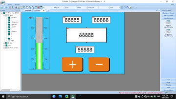 BAR IN WECON HMI | #wecon_hmi #bar #pi3070 #pi3102 #pi3043 #hmi_tutorial