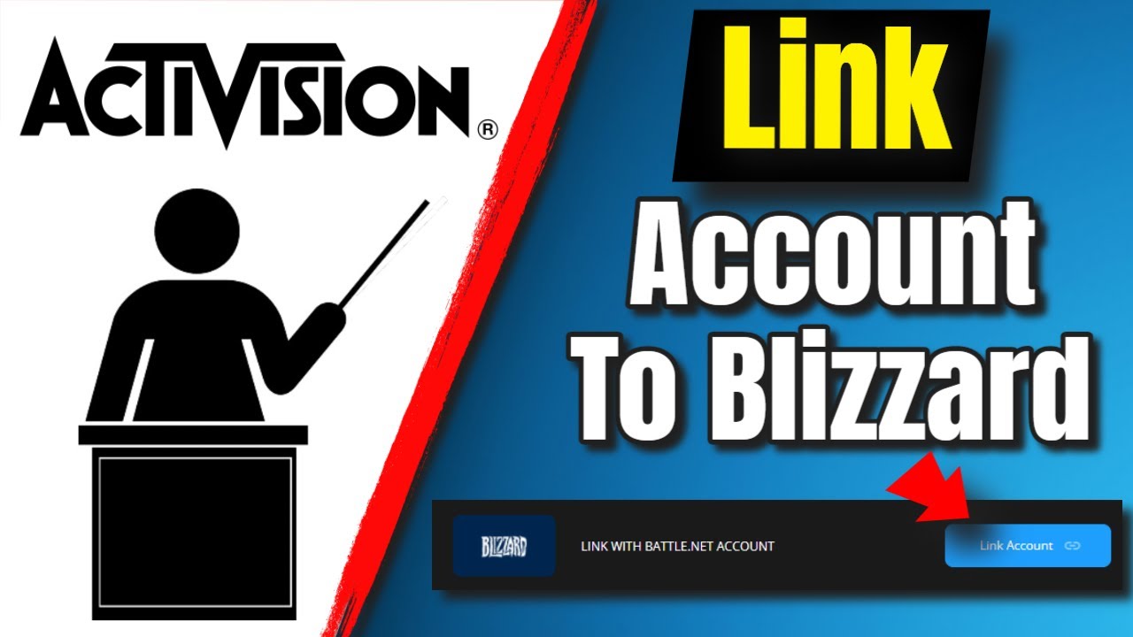 How To Activision Account To Blizzard - YouTube