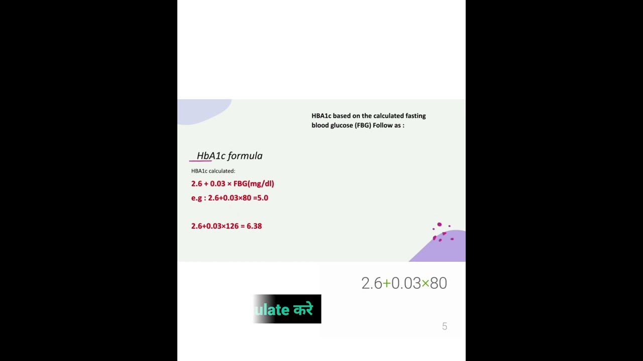 Hba1c Calculator Conversion Formula Cm To In