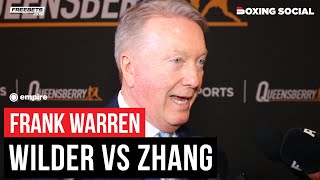 Frank Warren QUIZZED On Zhilei Zhang vs. Deontay Wilder Talks, Tyson Fury Condition