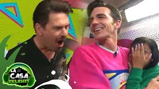 Video thumbnail of "Drake Bell defiende a sus fans de Kristoff | La Casa Telehit"