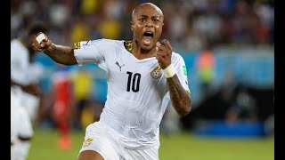 Dede Ayew's 15 goals in a Black Stars jersey!