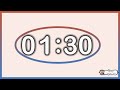90 Seconds Timer ⏱️ | Lo-Fi Background Music | Pulsing Oval | Bledsoe Teacher Tools