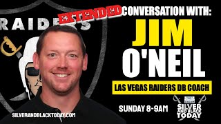 #raiders #raidernation #lasvegas las vegas raiders news, radio show,
defensive backs coach jim o'neil, amik robertson, damo...