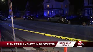 Man killed in Brockton shooting identified