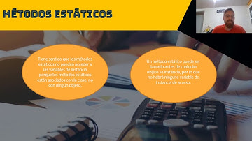 Utilización de métodos y variables estáticos en Java Parte 1