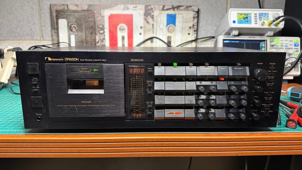 Nakamichi Dragon Restoration & WIMA Caps Upgrade – The Best Sounding Dragon Yet!