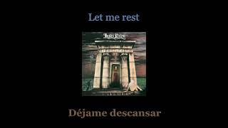 Judas Priest - Here Come The Tears - 07 - Lyrics / Subtitulos en español (Nwobhm) Traducida