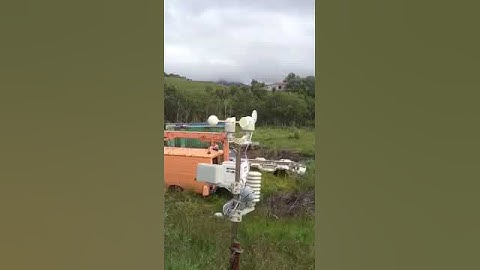 Testeing a 3D printed Windmeeter rotor