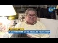 #Exclusivo ALFREDO BRYCE: "LA LITERATURA ME HA SALVADO HASTA HOY" #ENTREVISTA21